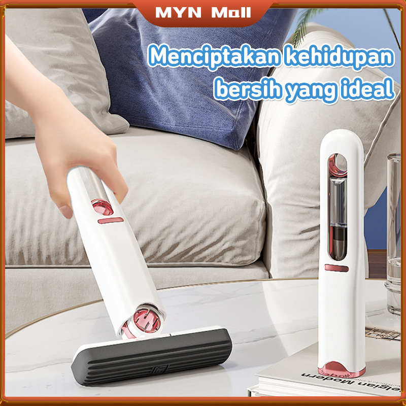 Alat Pel Pembersih Ruangan Home Car Portable Mini Mop / Mini Hands-free Squeeze Mop Desktop Mop Pel Mobil Multifungsi Cleaning Mop Super Mini Mop / Alat Kebersihan Rumah