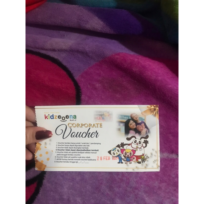 VOUCHER KIDZOONA