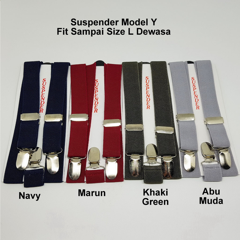 Suspender Dewasa Dan Anak - Lebar Karet 2,5cm - Best Seller