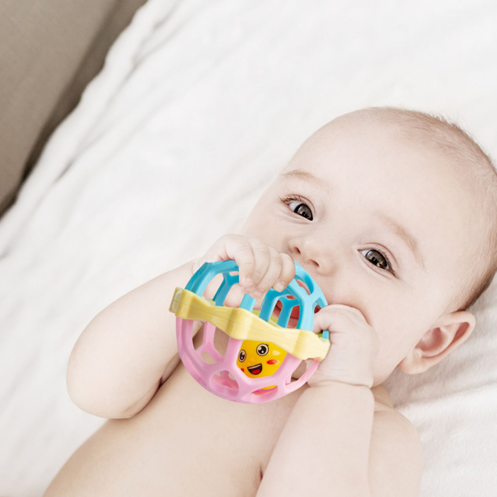 DADAWARD Mainan Bayi Edukasi Kerincingan Atau Baby Teether Rattle Stick Gigitan Bayi BPA Free