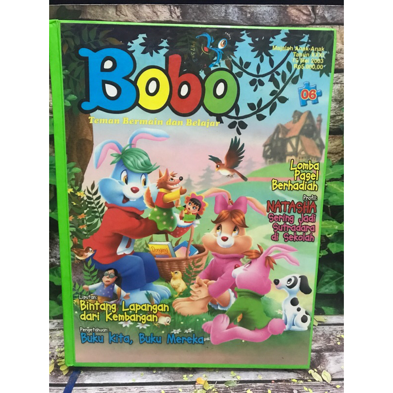 BUNDEL MAJALAH BOBO TAHUN 2003-2005