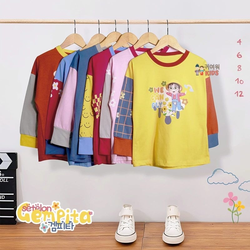 Pre Order ‼️ Setelan Anak Cewe Lucu Gempita bisa Cod