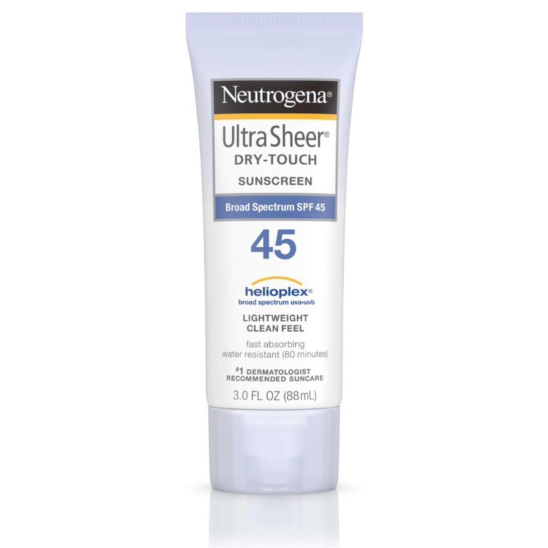neutrogena ultra sheer sunscreen spf 45