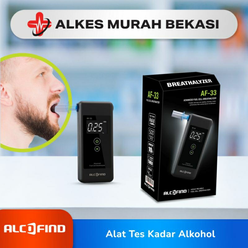 ALCOFIND AF-33 / cek kadar alkohol / alcohol test