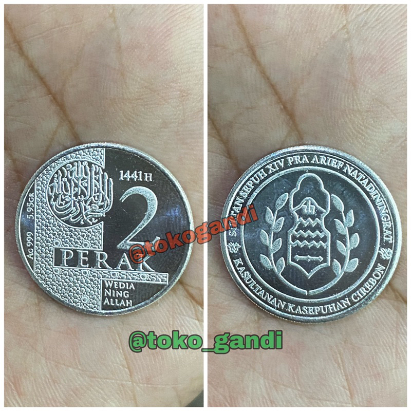 LANGKA - 2 Dirham / Dirhamayn Cirebon / Dirham Kasepuhan Cirebon / Dirham Kesultanan