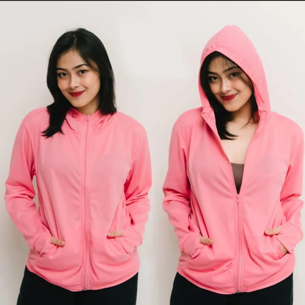 Jaket Olahraga Wanita Jaket Mesh airsm jaket olahraga senam gym jogging berlari bersepeda fitnes running jaket olahraga outdoor pelindung UV