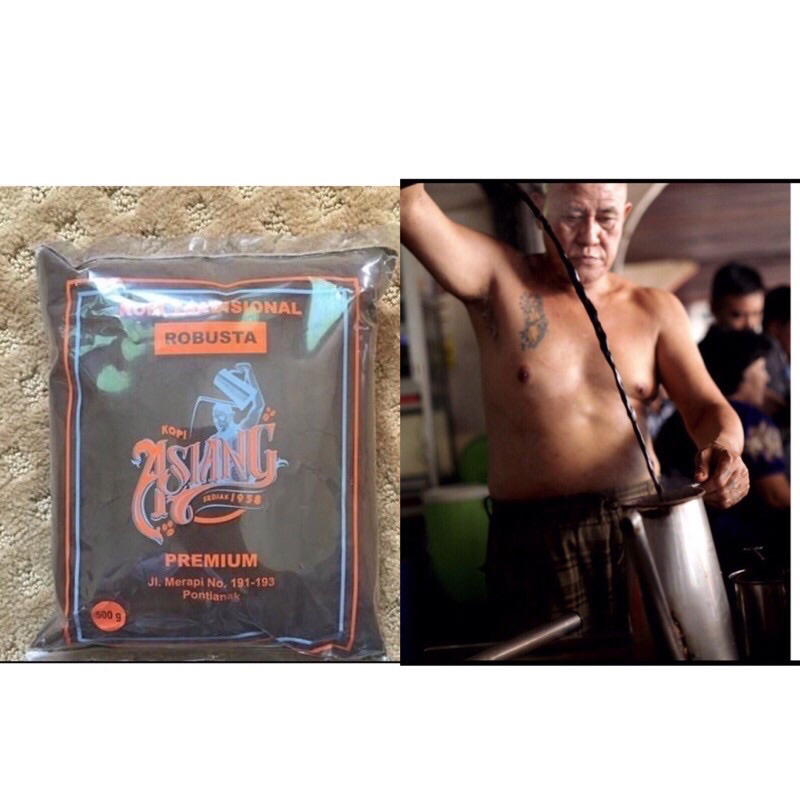 

KOPI BUBUK WARKOP ASIANG KHAS PONTIANAK KOPI ASIANG KOPI 1 kg LEGENDARIS KHUNTIEN KOPI ROBUSTA