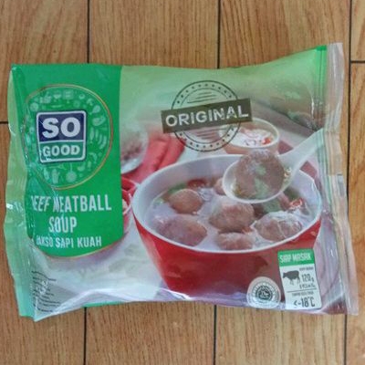 

So Good bakso sapi kuah 120gr