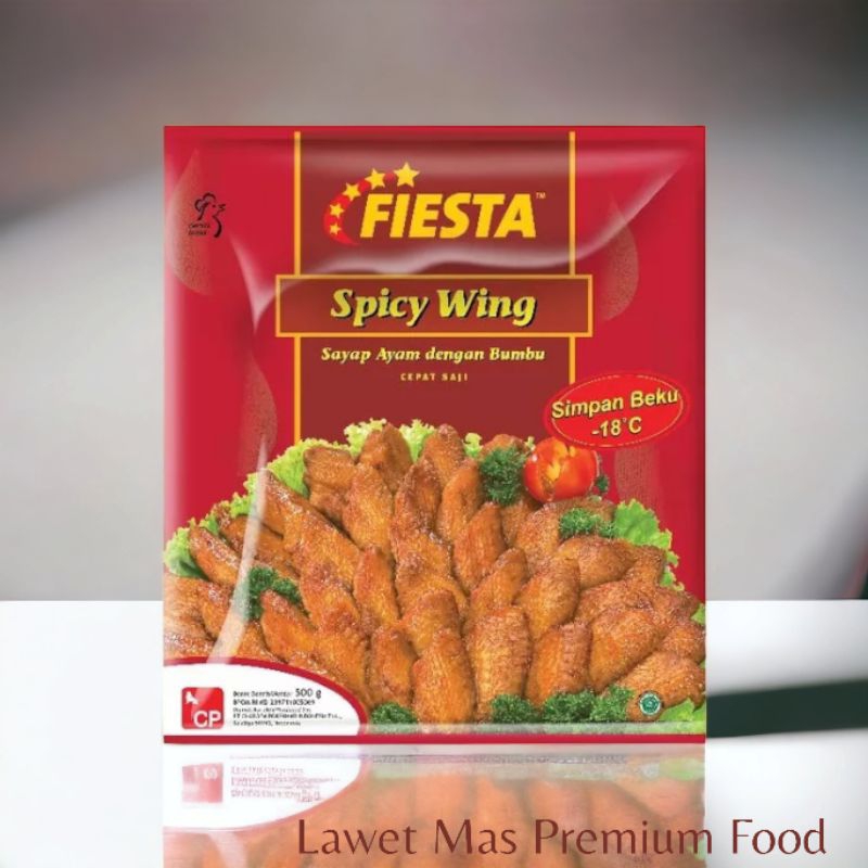 

Fiesta Spicy Wing 500gr
