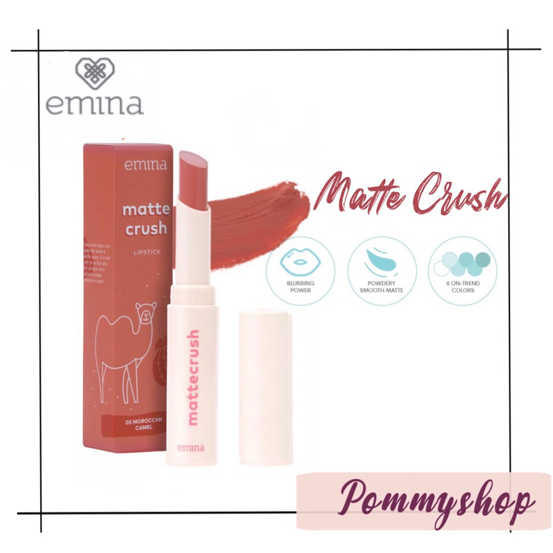 Emina Mattecrush 2gr - Lip Cream Powdery Smooth Matte Finish