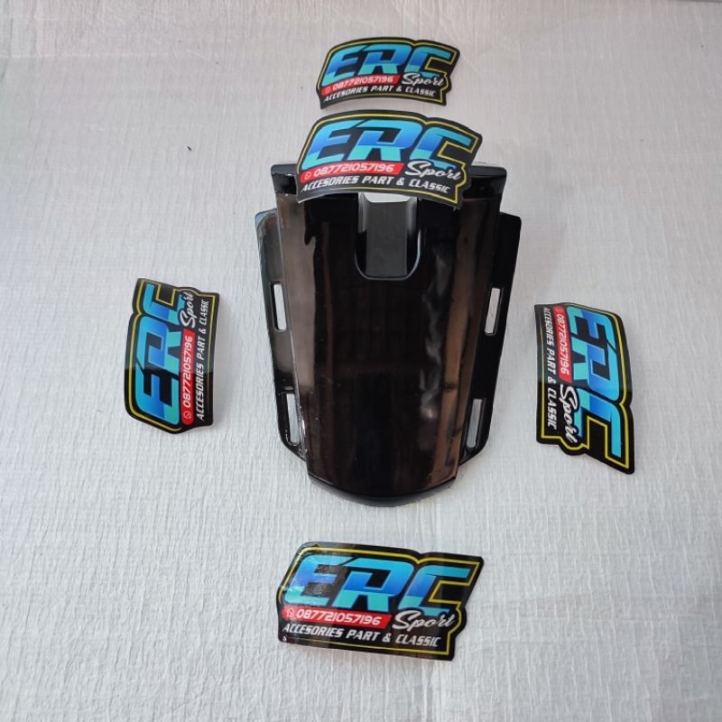 COVER TUTUP BODI SHOGUN 125 LAMA PET BODI SUZUKI SHOGUN 125 SP HITAM