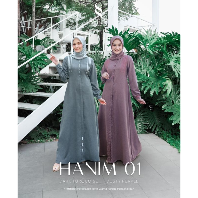 Hanim 01 gamis by Seply gamis daily super nyaman