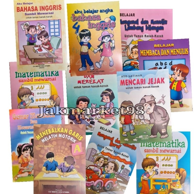 Buku Belajar Anak Buku Tk dan Paud