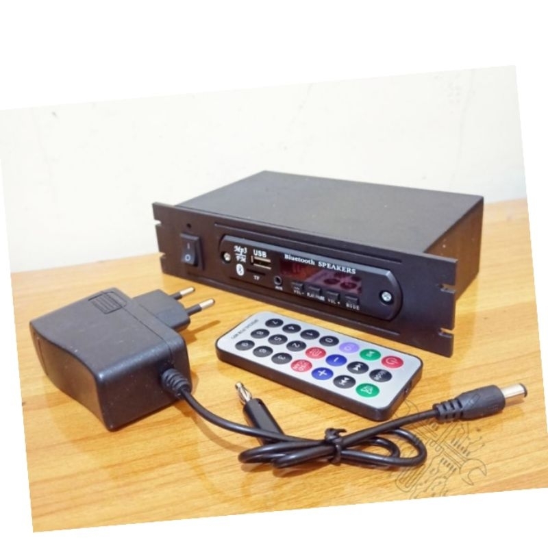 RAKITAN MP3 RADIO PLAYER Bluetooth 5.0 Player + Adaptor 12V MP3 Player Bluetooth USB MMC RADIO