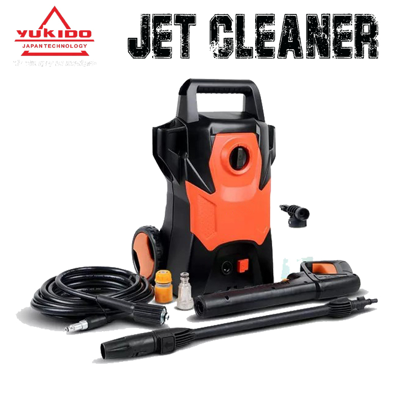 Jet Cleaner 500 Watt Alat steam cuci motor &amp; mobil Listrik Lengkap Siap Pakai