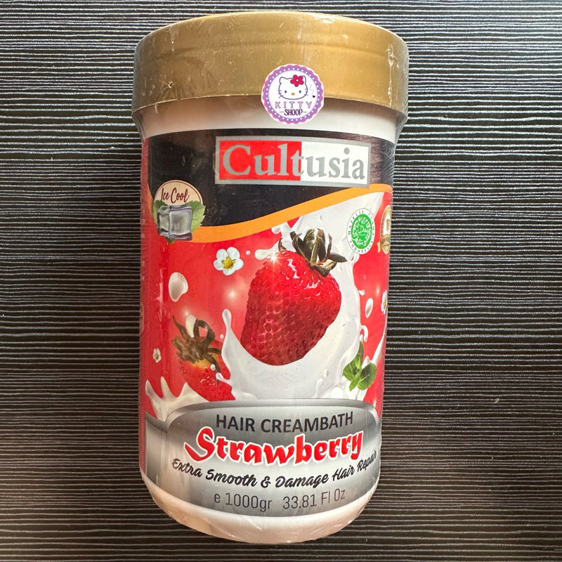 Cultusia Creambath Strawberry 1000ml (1kg)