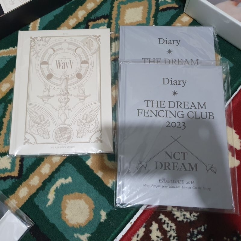 diary wayv nct dream season's greetings 2023 sealed