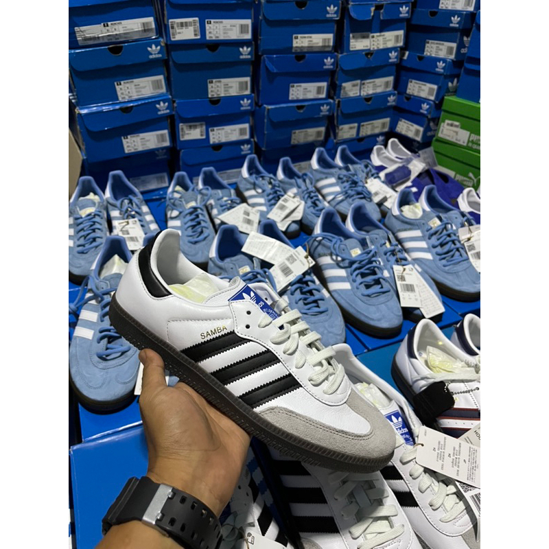 Adidas Samba OG J White