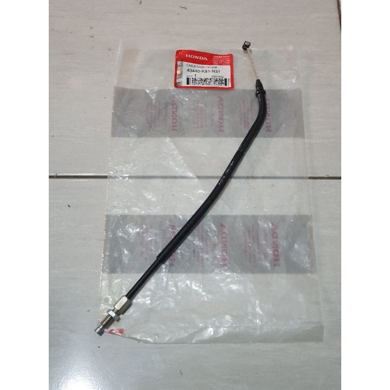 KABEL REM DEPAN CBS COMBI BRAKE PENDEK BEAT STREET 43440-K81-N31