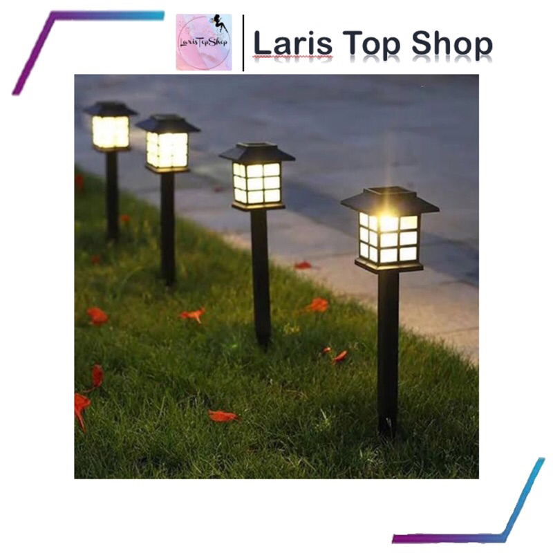 Lampu Taman Tancap Tenaga Solar / Lampu Outdoor Tenaga Surya Matahari / Dekorasi Rumah Outdoor Creative