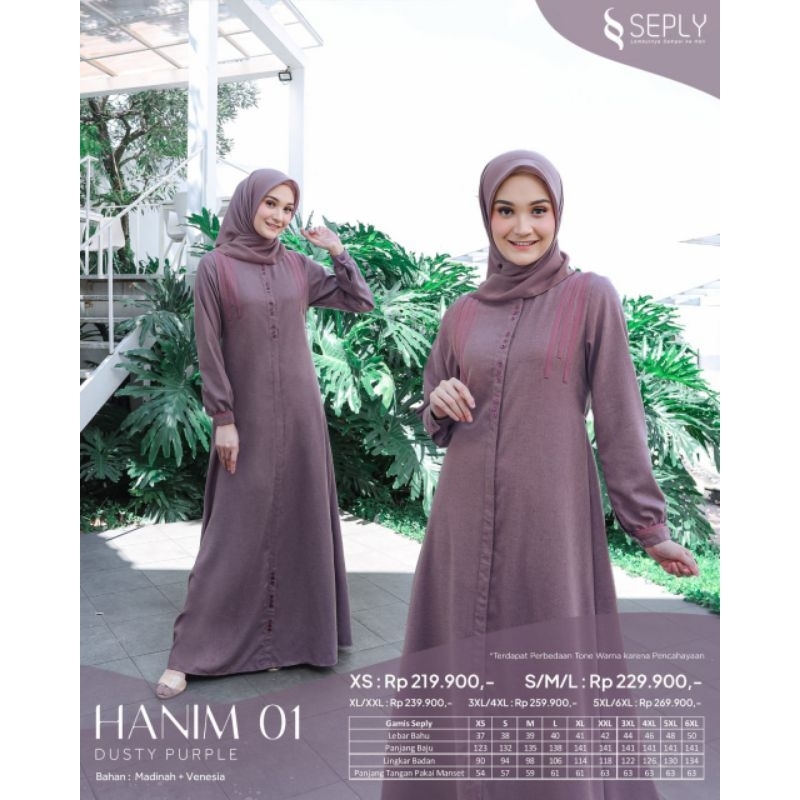 Baju Gamis seply Hanim 01