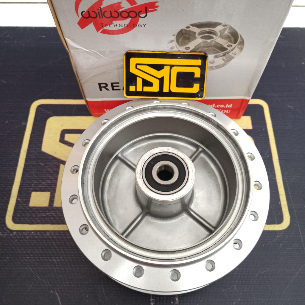 Tromol Belakang / Rear Hub Honda Mega Pro New / Verza Silver Wilwood