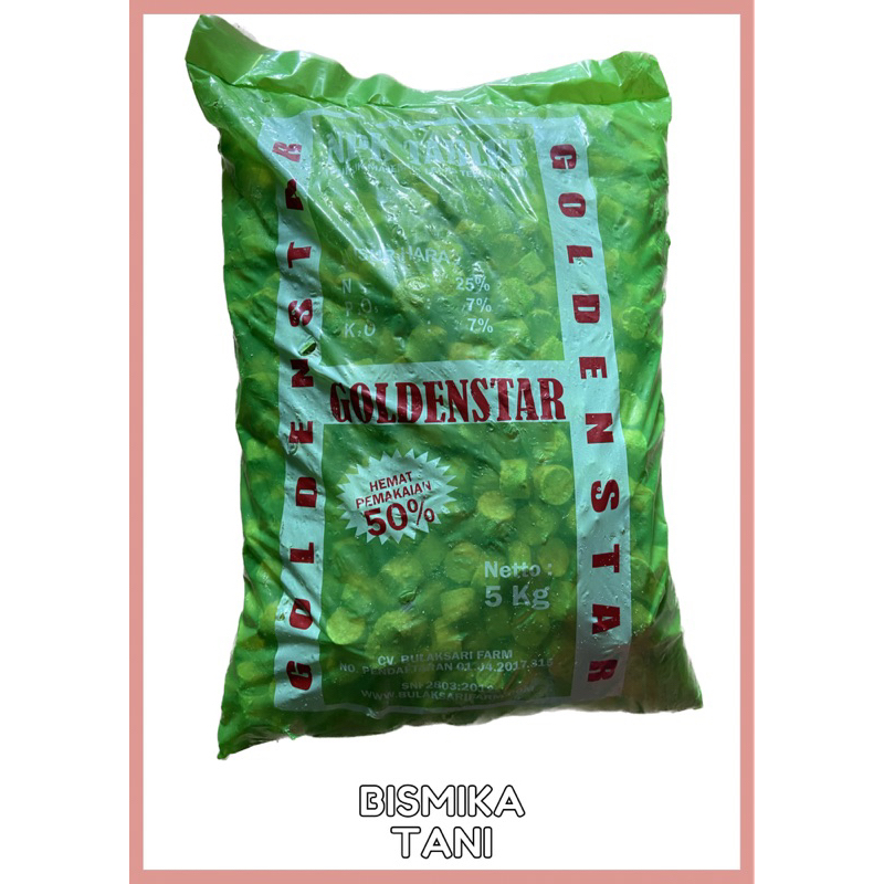 Pupuk NPK Tablet GoldenStar 5kg
