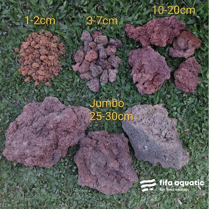 Batu Lava Rock 1kg Media Filter