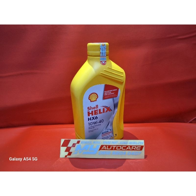 Oli Mesin Mobil Shell HX6 10w-40 1 Liter