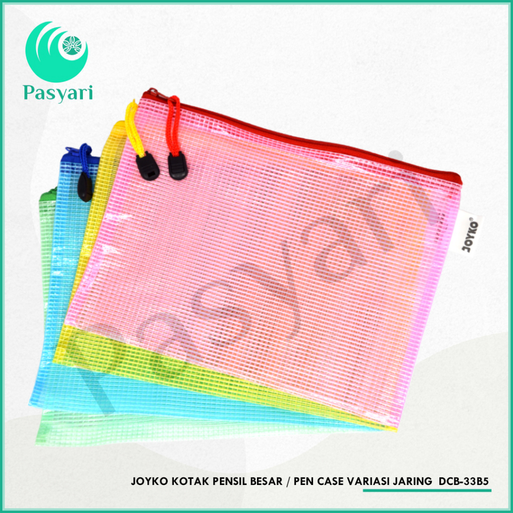 

Joyko Dompet Pensil / Kotak pensil besar / Pen Case Variasi jaring DCB-33A5