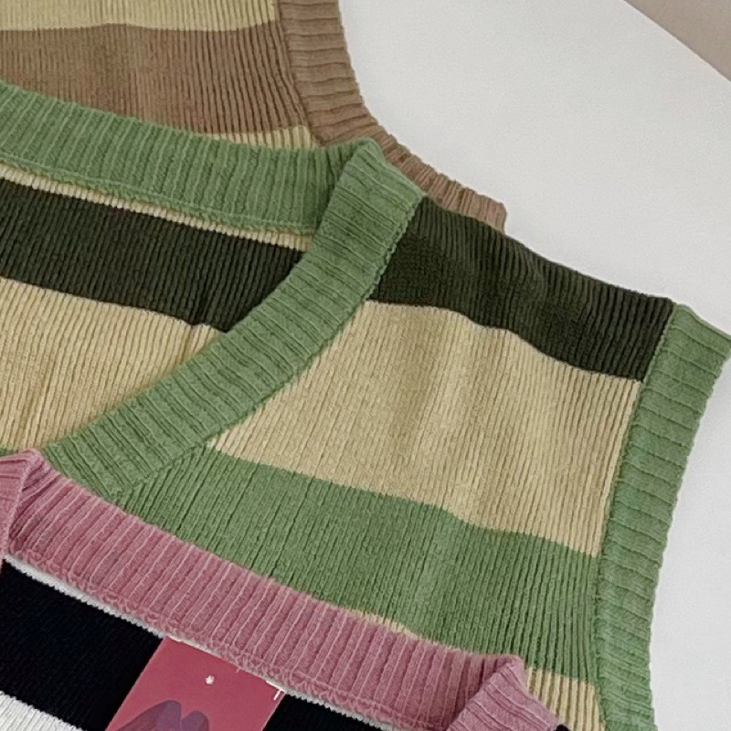 Sandra Vest - Rompi Rajut Wanita Korean Style