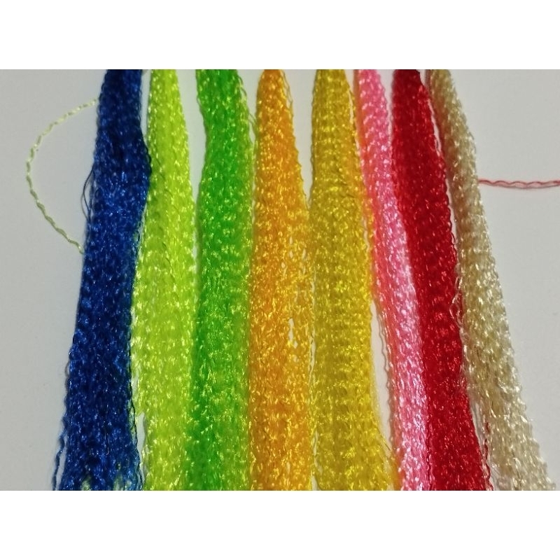 Benang sutra kilap kotrekan | Benang mutiara pancing | umpan kotrekan