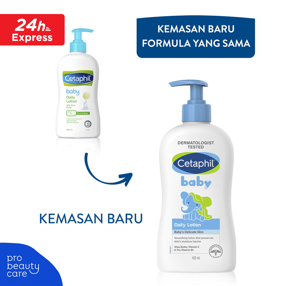 Cetaphil Baby - Daily Lotion with Organic Calendula / Shea Butter (400 ml)