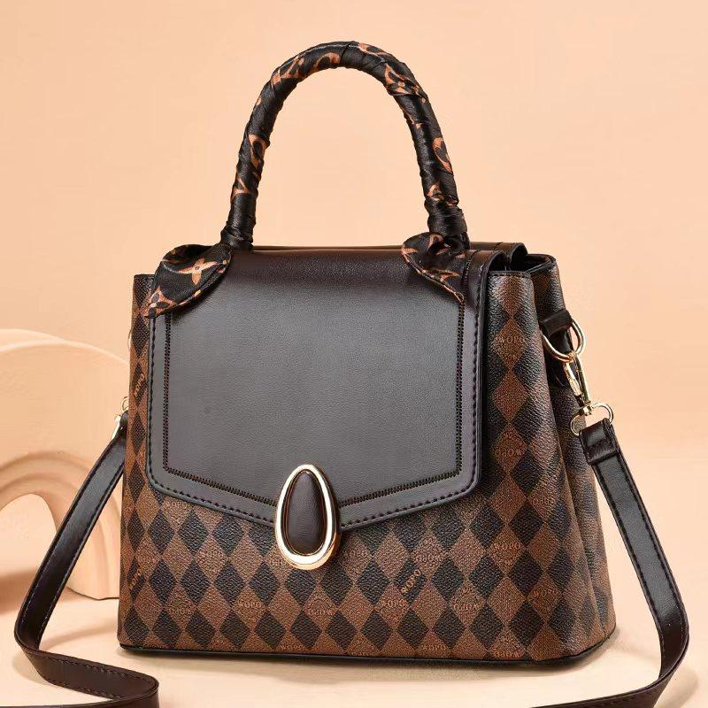 BJ43619 - DIAMOND/COFFEE/BEIGE TAS JINJING HANDBAG SLEMPANG WANITA FASHION KOREA CHINA IMPORT MODIS ELEGAN TERMURAH TERLARIS TERBARU BAGSTORE JAKARTA TAS BATAM BQ3619