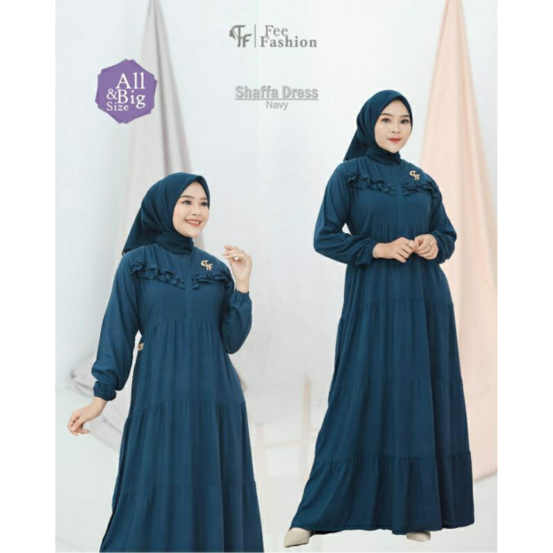 Shaffa Dress By Fee Fashion | Dress Polos Premium✨