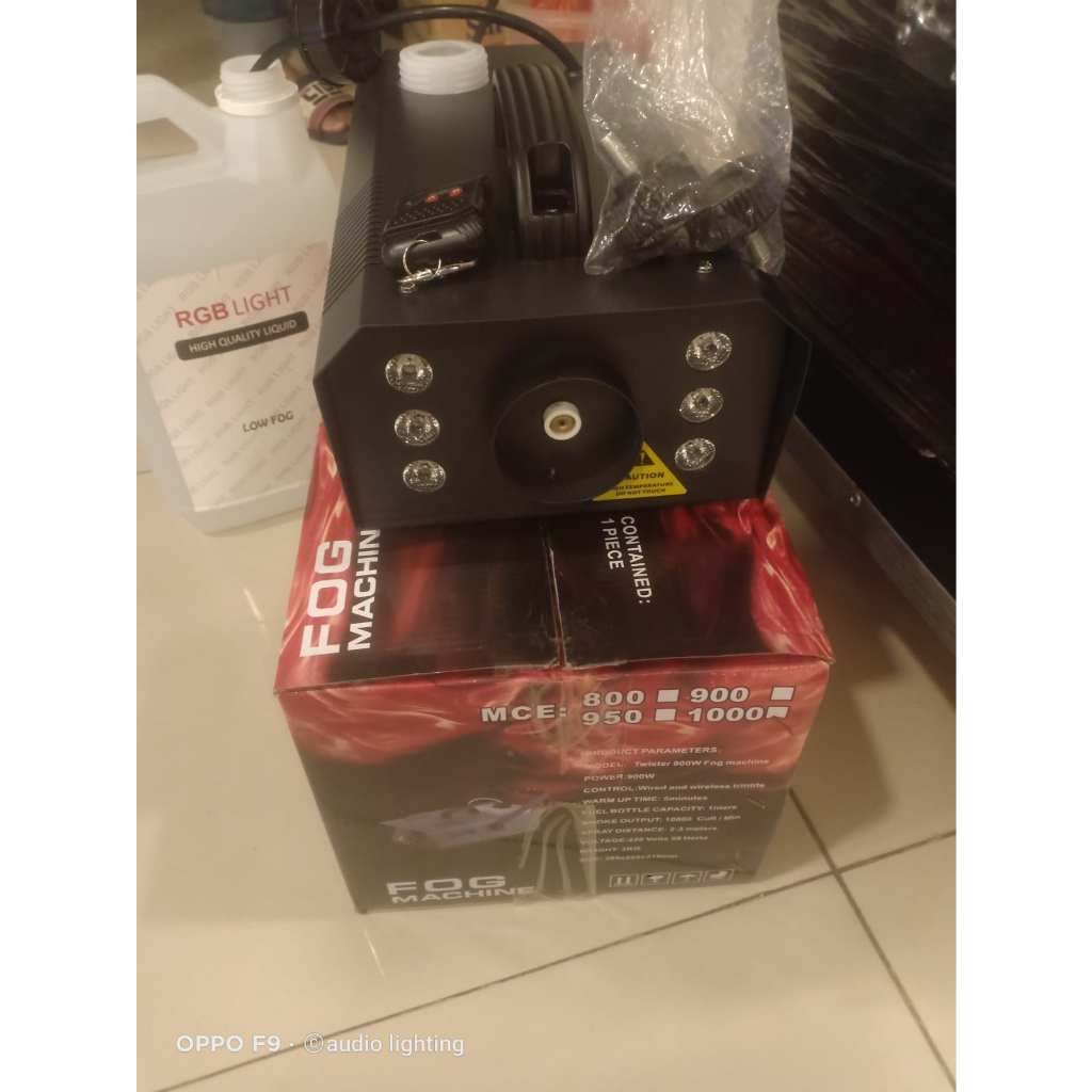 mesin asap wisdom F 900 - fog machine f-900