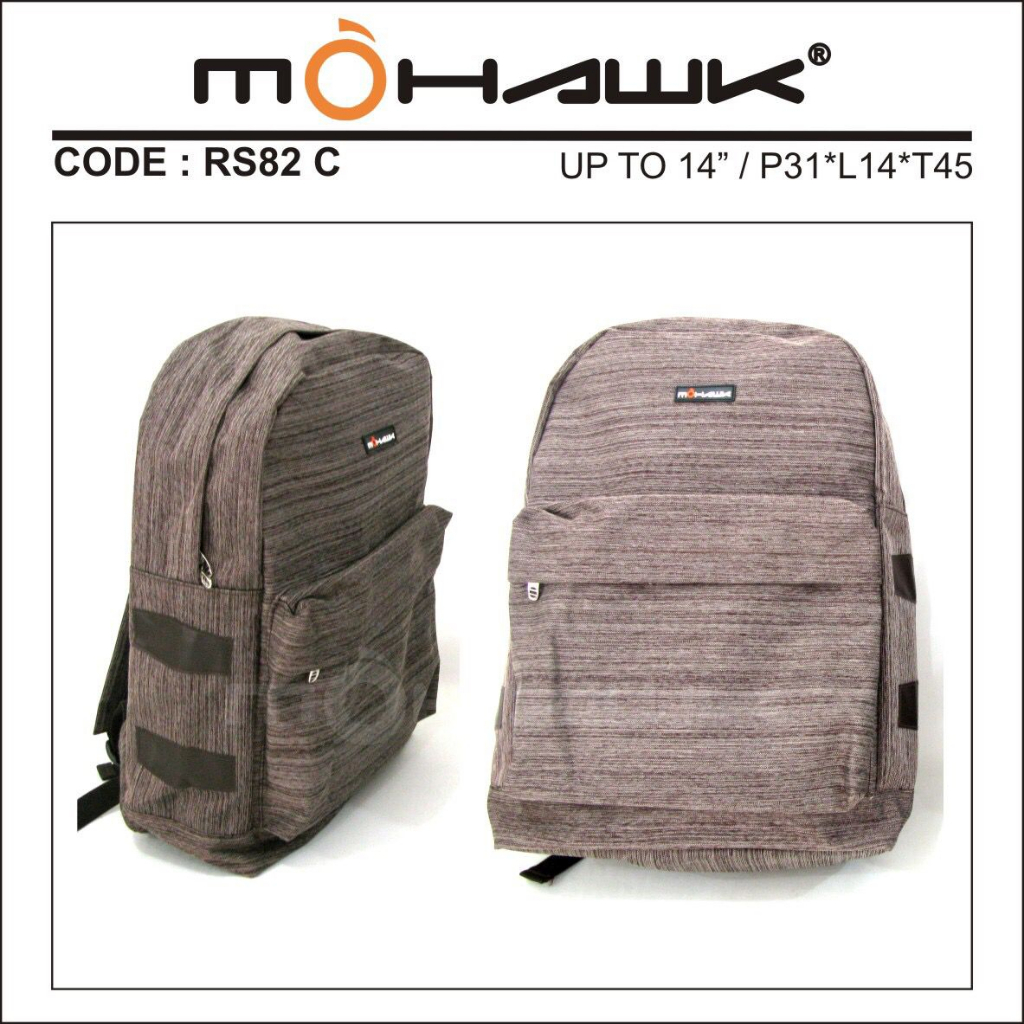 RANSEL LAPTOP /Tas Backpack/ Tas punggung Laptop MOHAWK