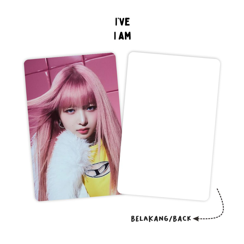 [1 SISI] Photocard Ive I AM Isi 25 pcs Unofficial