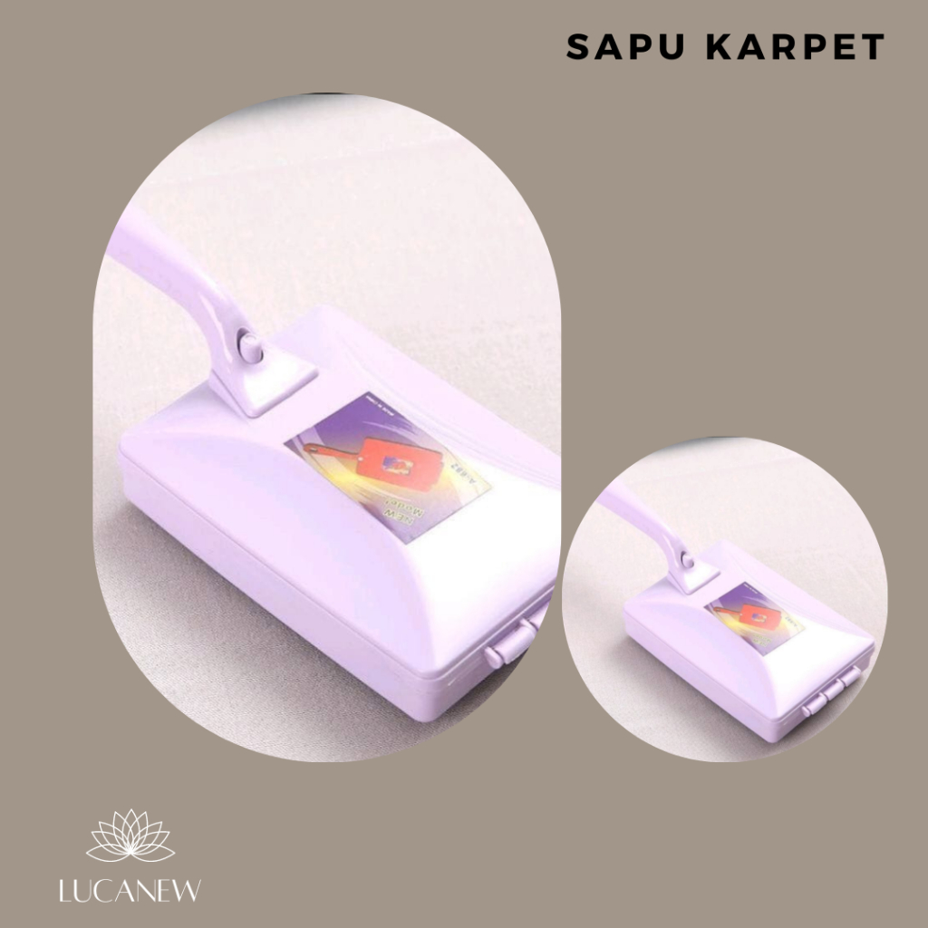 SIKAT AJAIB PENGHISAP KOTORAN KARPET DAN KASUR / SIKAT SAPU SERBAGUNA/Debu Kotoran Sampah Vakum Clea