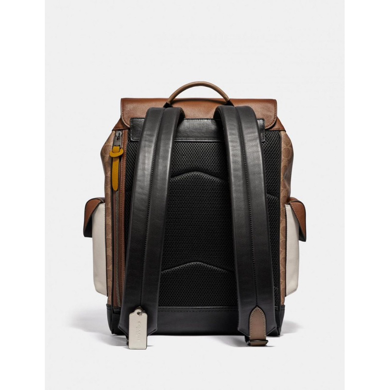 Coach Rivington Backpack In Signature Canvas With Coach Patch (C 89080)