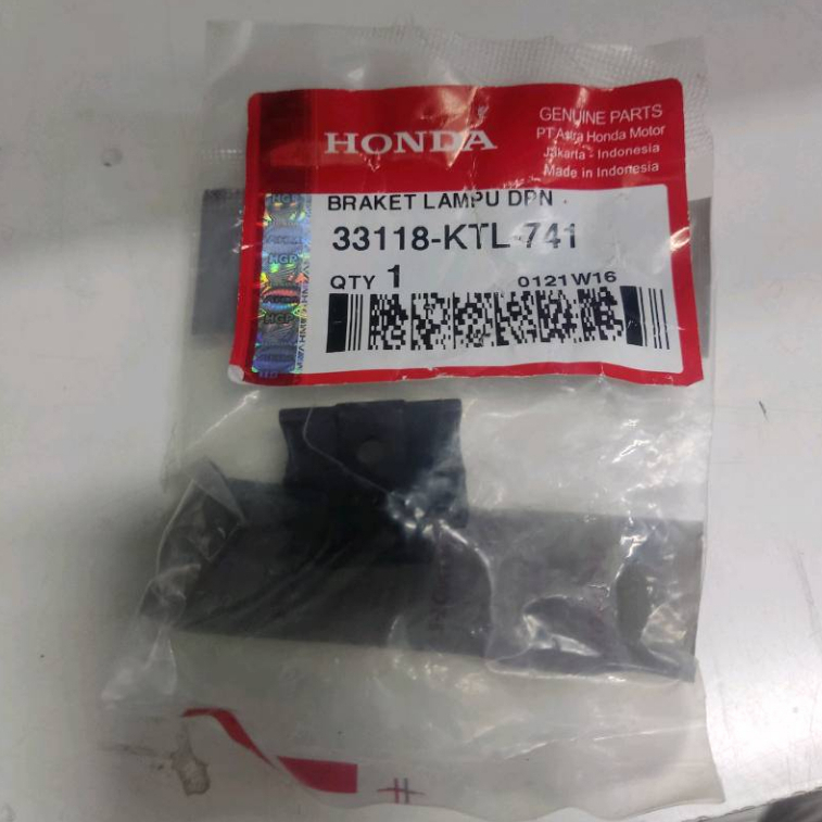 33118 KTL 741 BRACKET LAMPU DEPAN SUPRA FIT LAMA ORI AHM