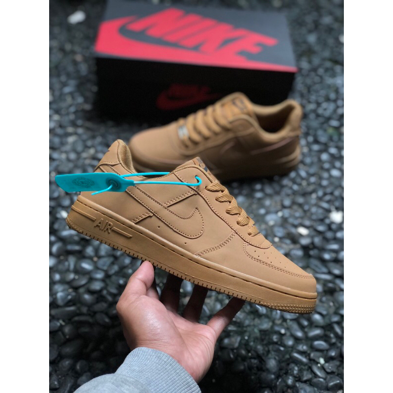 SNEAKERS AF1 brown PREMIUM IMPORT