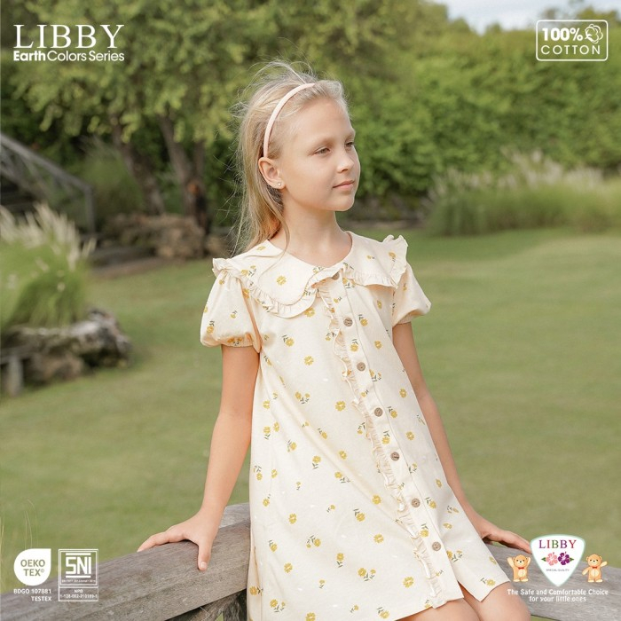 Libby EMILY DRESS Anak Perempuan / Baju Dress Anak Perempuan