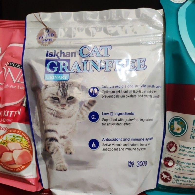 ISKHAN CAT GRAIN FREE URINARY 300GR