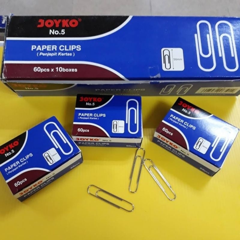

PAPER CLIP NO. 5 JOYKO / PENJEPIT KERTAS