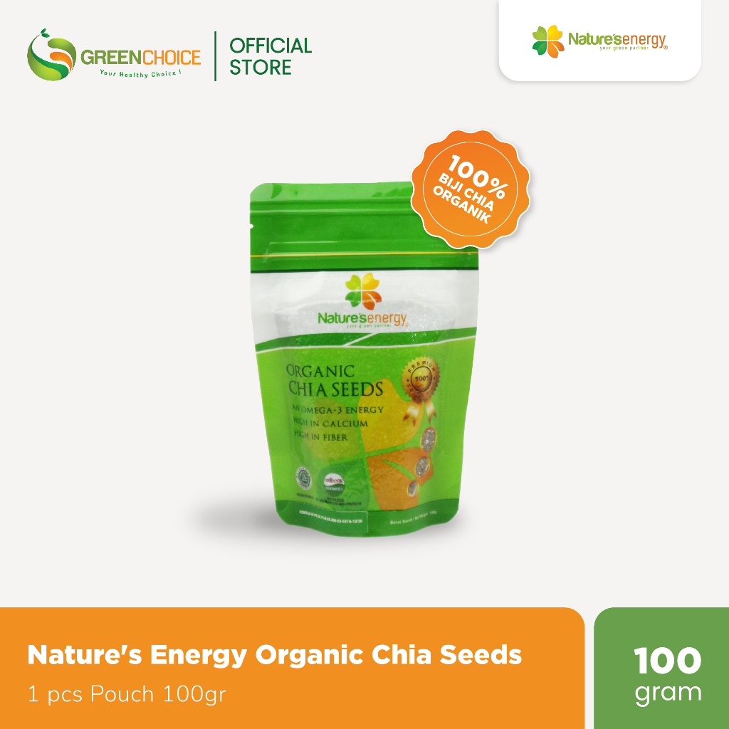 

Nature's Energy Organic Chia Seeds 100g