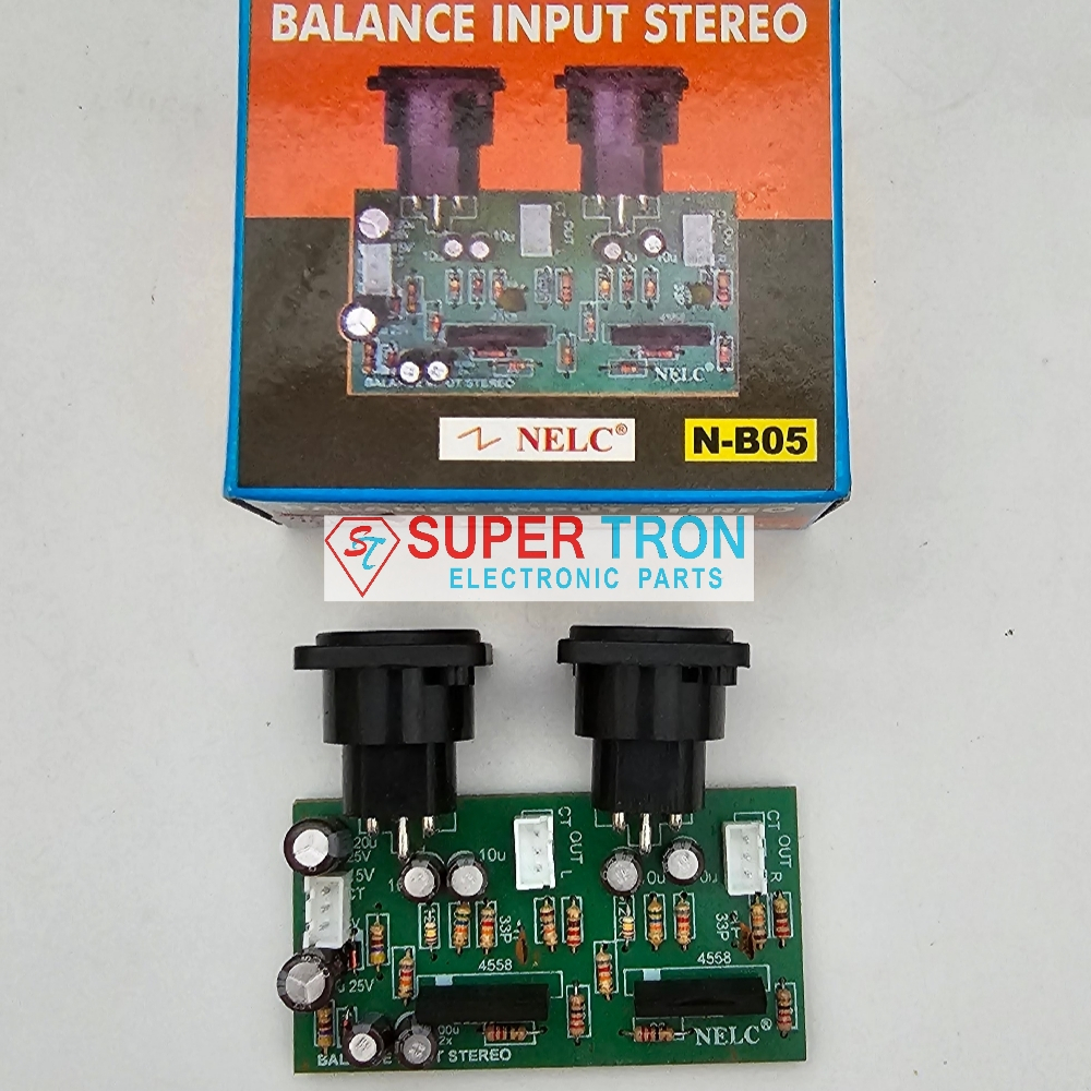 Kit Balance Input Stereo