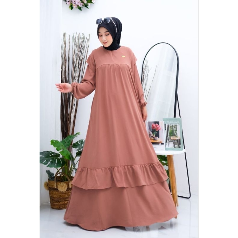 Gamis Rempel Crinkle Airflow/Gamis Crinkle Airflow Busui