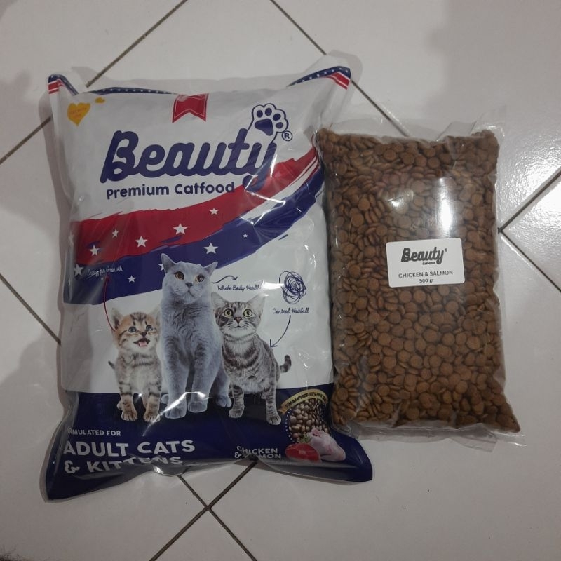 Beauty Cat Food Premium Makanan Kucing Beauty 400gr &amp; 800gr