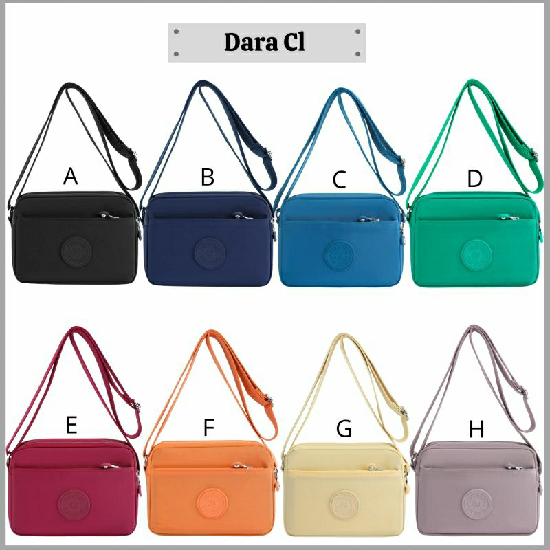 TAS SELEMPANG WANITA YUESITE DARA IMPORT ANTI AIR CROSSBODY BAG